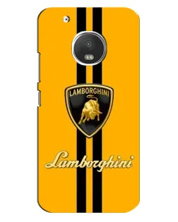 Чохол для Motorola MOTO G5 Plus з картинкою «Lamborghini Stripe жовтий» Чохол для Motorola MOTO G5 Plus з картинкою «Lamborghini Stripe жовтий»