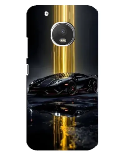 Чехол для Motorola MOTO G5 Plus с картинкой «Ночной Lamborghini драйв» Чехол для Motorola MOTO G5 Plus с картинкой «Ночной Lamborghini драйв»