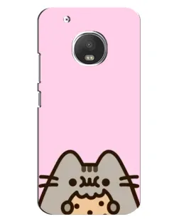 Чохол для Motorola MOTO G5 Plus з картинкою «Pusheen та печиво» Чохол для Motorola MOTO G5 Plus з картинкою «Pusheen та печиво»