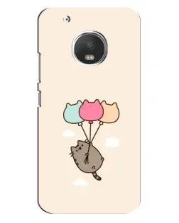 Чехол для Motorola MOTO G5 Plus с картинкой «Пушин на шариках» Чехол для Motorola MOTO G5 Plus с картинкой «Пушин на шариках»