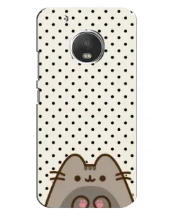 Чехол для Motorola MOTO G5 Plus с картинкой «Пушин в горошек» Чехол для Motorola MOTO G5 Plus с картинкой «Пушин в горошек»