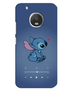 Чехол для Motorola MOTO G5 Plus с картинкой «Музыкальный Stitch» Чехол для Motorola MOTO G5 Plus с картинкой «Музыкальный Stitch»