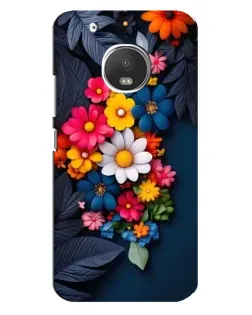 Чехол для Motorola MOTO G5 Plus с картинкой «Цветочная феерия»