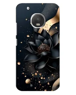 Чехол для Motorola MOTO G5 Plus с картинкой «Черный лотос»