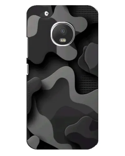 Чехол для Motorola MOTO G5 Plus с картинкой «Темный абстрактный камуфляж» Чехол для Motorola MOTO G5 Plus с картинкой «Темный абстрактный камуфляж»