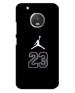Чехол для Motorola MOTO G5 с картинкой «Jordan Flight 23»