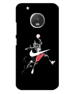 Чехол для Motorola MOTO G5 с картинкой «Jordan Jumpman»