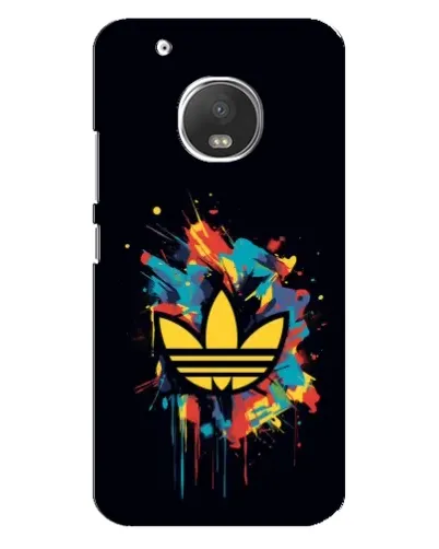 Чехол для Motorola MOTO G5 с картинкой «Adidas Splash»