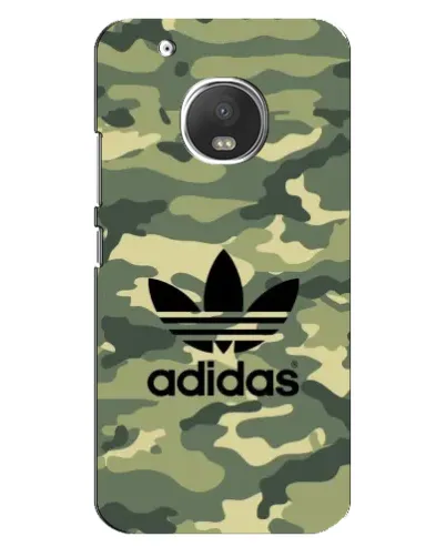 Чехол для Motorola MOTO G5 с картинкой «Милитари стиль Adidas»