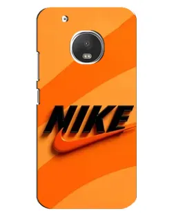 Чехол для Motorola MOTO G5 с картинкой «Оранжевый драйв Nike» Чехол для Motorola MOTO G5 с картинкой «Оранжевый драйв Nike»