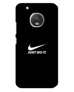 Чехол для Motorola MOTO G5 с картинкой «Минимализм от Nike» Чехол для Motorola MOTO G5 с картинкой «Минимализм от Nike»