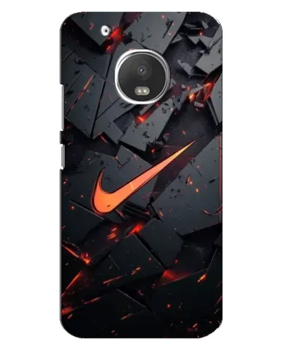 Чехол для Motorola MOTO G5 с картинкой «Nike — эффект разломов» Чехол для Motorola MOTO G5 с картинкой «Nike — эффект разломов»