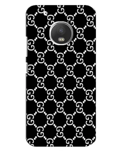 Чехол для Motorola MOTO G5 с картинкой «Gucci — сетчатый паттерн»