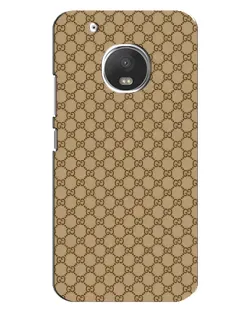 Чехол для Motorola MOTO G5 с картинкой «Gucci — классический беж»