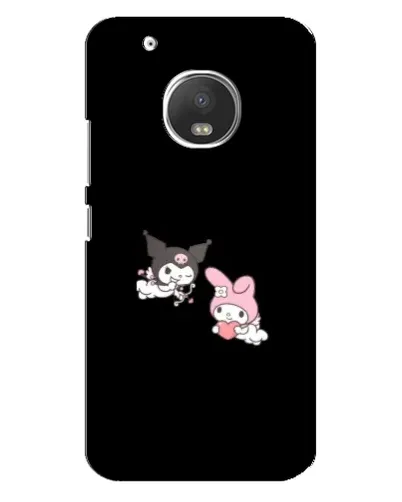 Чехол для Motorola MOTO G5 с картинкой «My Melody и Kuromi»