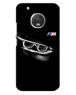 Чехол для Motorola MOTO G5 с картинкой «BMW — взгляд тигра»