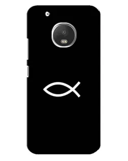 Чехол для Motorola MOTO G5 с картинкой «Символ рыбы Jesus» Чехол для Motorola MOTO G5 с картинкой «Символ рыбы Jesus»