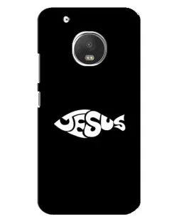 Чехол для Motorola MOTO G5 с картинкой «Рыба Jesus» Чехол для Motorola MOTO G5 с картинкой «Рыба Jesus»