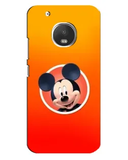 Чехол для Motorola MOTO G5 с картинкой «Mickey в круге»