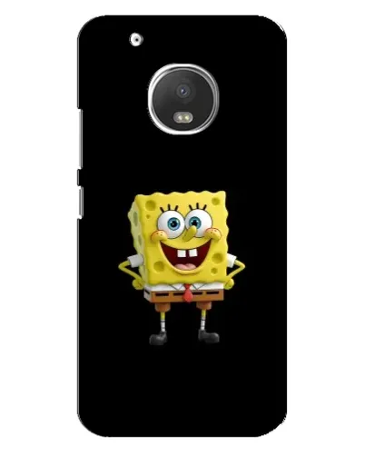 Чехол для Motorola MOTO G5 с картинкой «Классический Губка Боб»