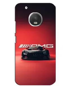 Чехол для Motorola MOTO G5 с картинкой «Mercedes AMG — красная линия»