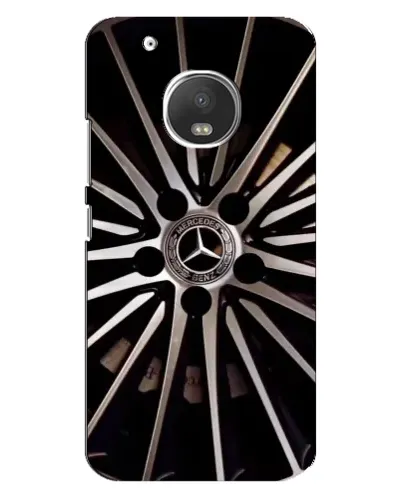 Чехол для Motorola MOTO G5 с картинкой «Диск Mercedes»