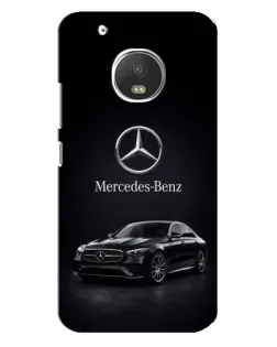 Чехол для Motorola MOTO G5 с картинкой «Mercedes — решетка радиатора»