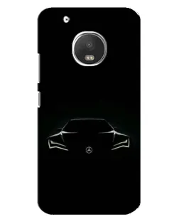 Чехол для Motorola MOTO G5 с картинкой «Mercedes — силуэт авто» Чехол для Motorola MOTO G5 с картинкой «Mercedes — силуэт авто»