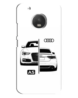 Чехол для Motorola MOTO G5 с картинкой «Audi — контрастный дизайн» Чехол для Motorola MOTO G5 с картинкой «Audi — контрастный дизайн»