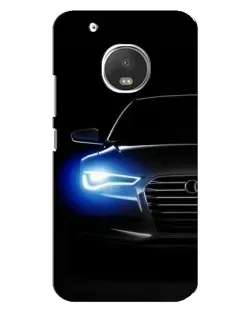 Чехол для Motorola MOTO G5 с картинкой «Неоновый взгляд Audi» Чехол для Motorola MOTO G5 с картинкой «Неоновый взгляд Audi»