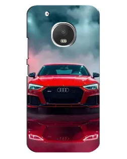 Чехол для Motorola MOTO G5 с картинкой «Audi RS — красный стиль» Чехол для Motorola MOTO G5 с картинкой «Audi RS — красный стиль»