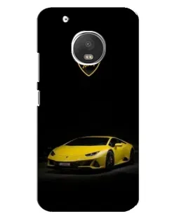 Чехол для Motorola MOTO G5 с картинкой «Lamborghini желтый акцент» Чехол для Motorola MOTO G5 с картинкой «Lamborghini желтый акцент»