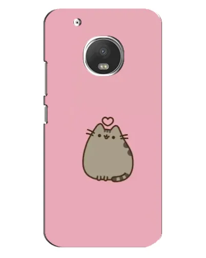 Чехол для Motorola MOTO G5 с картинкой «Pusheen сердце» Чехол для Motorola MOTO G5 с картинкой «Pusheen сердце»