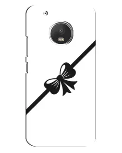 Чехол для Motorola MOTO G5 с картинкой «Диагональный бант»
