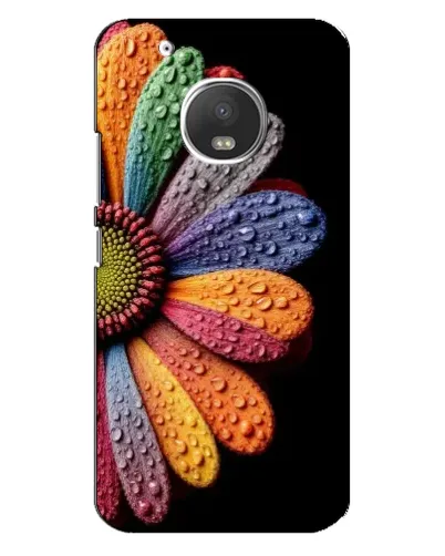 Чехол для Motorola MOTO G5 с картинкой «Радужный цветок» Чехол для Motorola MOTO G5 с картинкой «Радужный цветок»