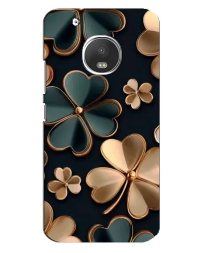 Чехол для Motorola MOTO G5 с картинкой «Клевер в золоте» Чехол для Motorola MOTO G5 с картинкой «Клевер в золоте»