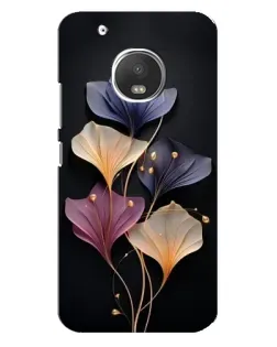 Чехол для Motorola MOTO G5 с картинкой «Лиловые цветы грации»