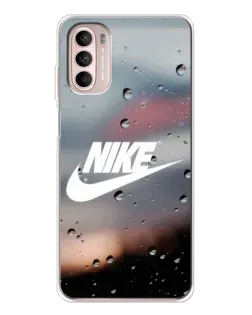 Чехол для Motorola MOTO G52 с картинкой «Nike в стиле ретро»
