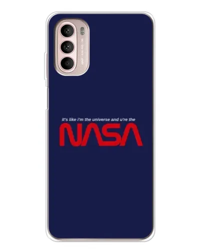 Чехол для Motorola MOTO G52 с картинкой «NASA — глубокий космос»