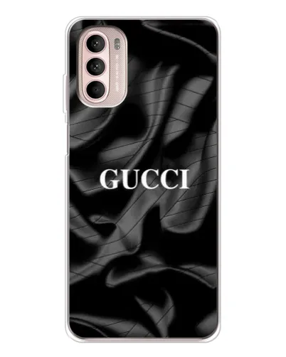 Чехол для Motorola MOTO G52 с картинкой «Gucci — шелковые волны»