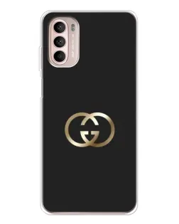 Чехол для Motorola MOTO G52 с картинкой «Минимализм Gucci»