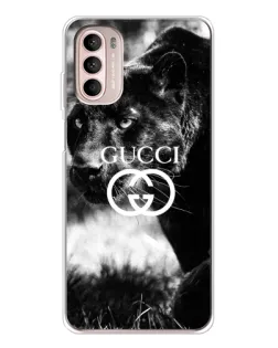 Чехол для Motorola MOTO G52 с картинкой «Gucci — дикая природа»