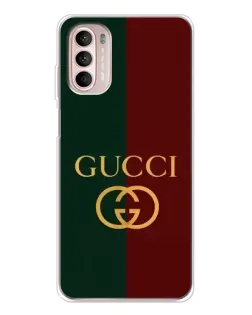 Чехол для Motorola MOTO G52 с картинкой «Gucci — темно-зеленый градиент»