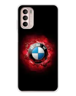 Чехол для Motorola MOTO G52 с картинкой «Логотип BMW — вспышка» Чехол для Motorola MOTO G52 с картинкой «Логотип BMW — вспышка»