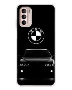 Чехол для Motorola MOTO G52 с картинкой «BMW — взгляд из темноты» Чехол для Motorola MOTO G52 с картинкой «BMW — взгляд из темноты»