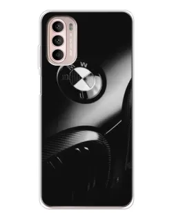 Чехол для Motorola MOTO G52 с картинкой «Эмблема BMW — макро» Чехол для Motorola MOTO G52 с картинкой «Эмблема BMW — макро»
