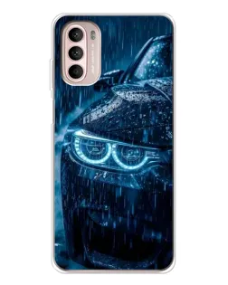 Чехол для Motorola MOTO G52 с картинкой «BMW под дождем» Чехол для Motorola MOTO G52 с картинкой «BMW под дождем»