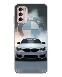 Чехол для Motorola MOTO G52 с картинкой «BMW в белом дыму» Чехол для Motorola MOTO G52 с картинкой «BMW в белом дыму»