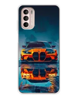 Чехол для Motorola MOTO G52 с картинкой «BMW — золотая эмблема» Чехол для Motorola MOTO G52 с картинкой «BMW — золотая эмблема»