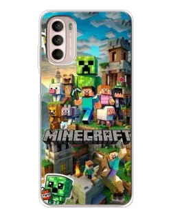 Чехол для Motorola MOTO G52 с картинкой «Замок Minecraft» Чехол для Motorola MOTO G52 с картинкой «Замок Minecraft»